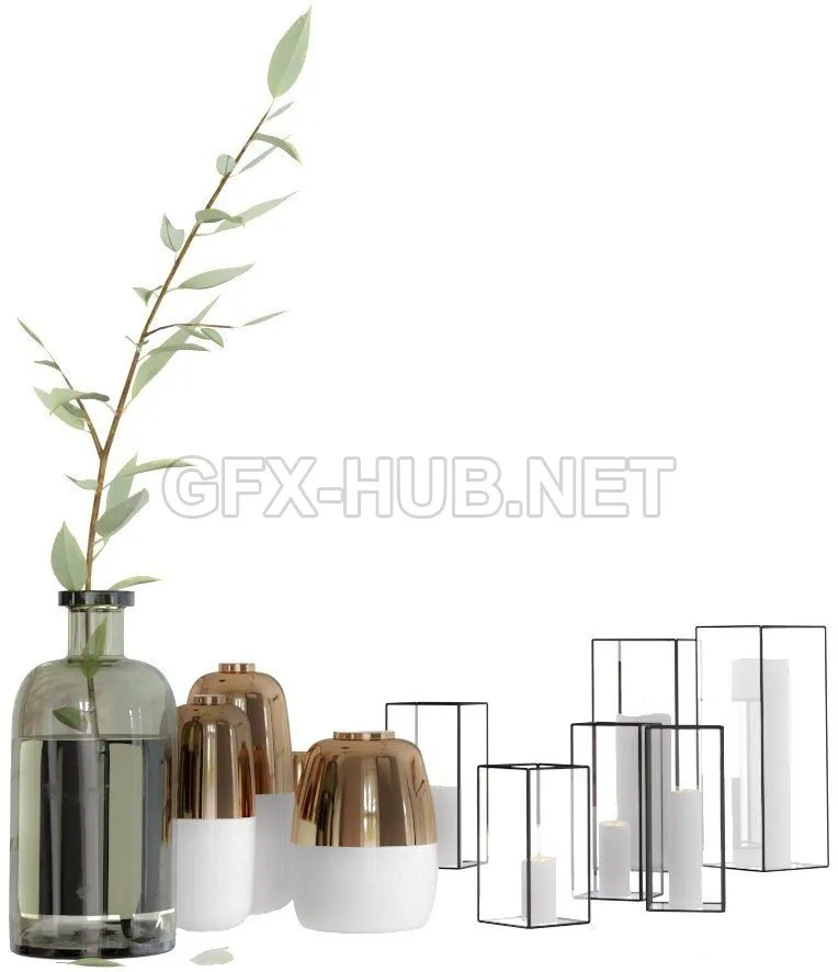 Candles decor set – 209313