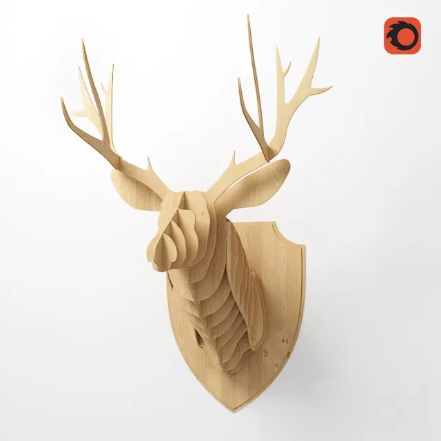 Cardboard deer – 209425
