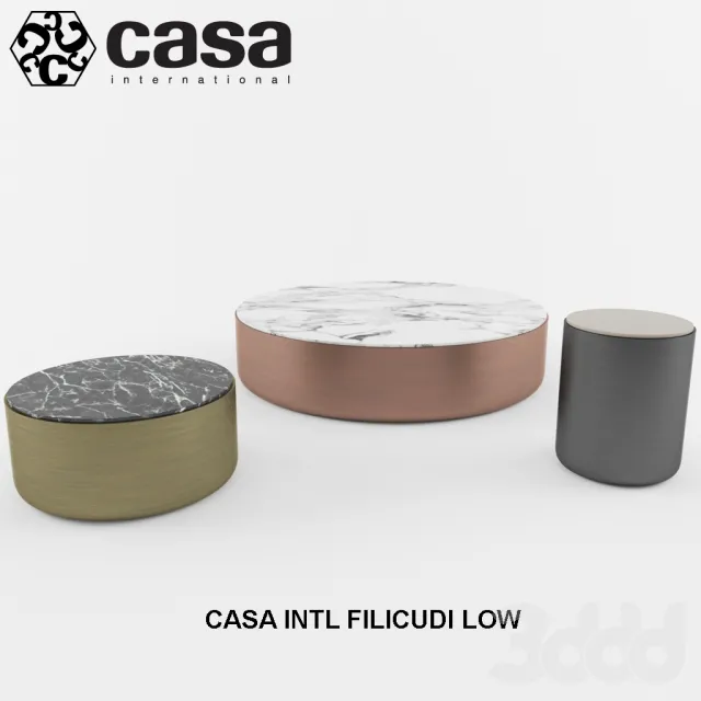 Casa Intl Filicudi Low Tables – 209599