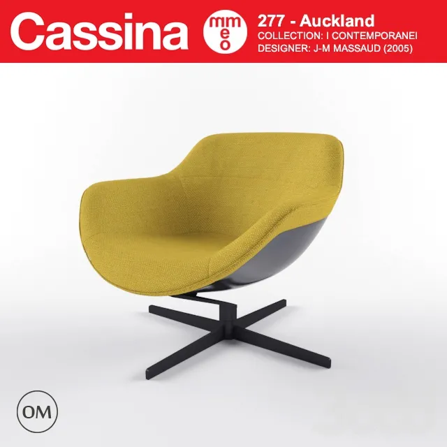 Cassina Auckland lowback chair – 209663