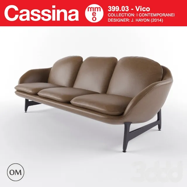 Cassina Vico large sofa – 209703