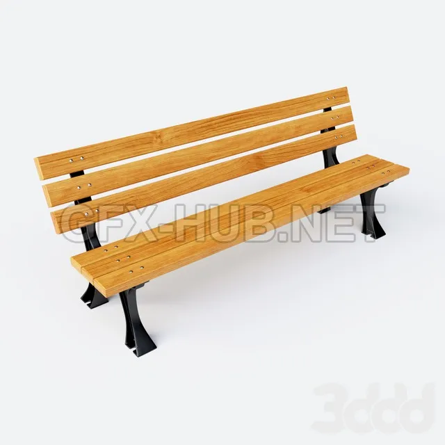 Cast-iron bench – 209723