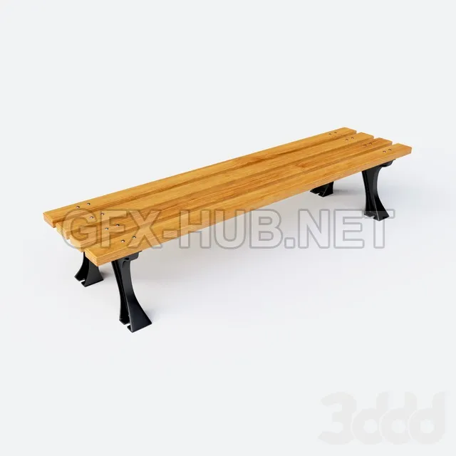Cast-iron bench 1 – 209725