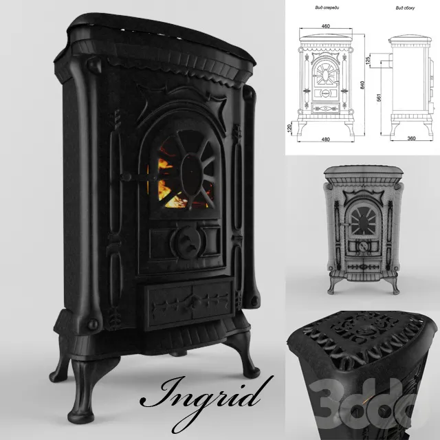 Cast-iron stove of Ingrid – 209727