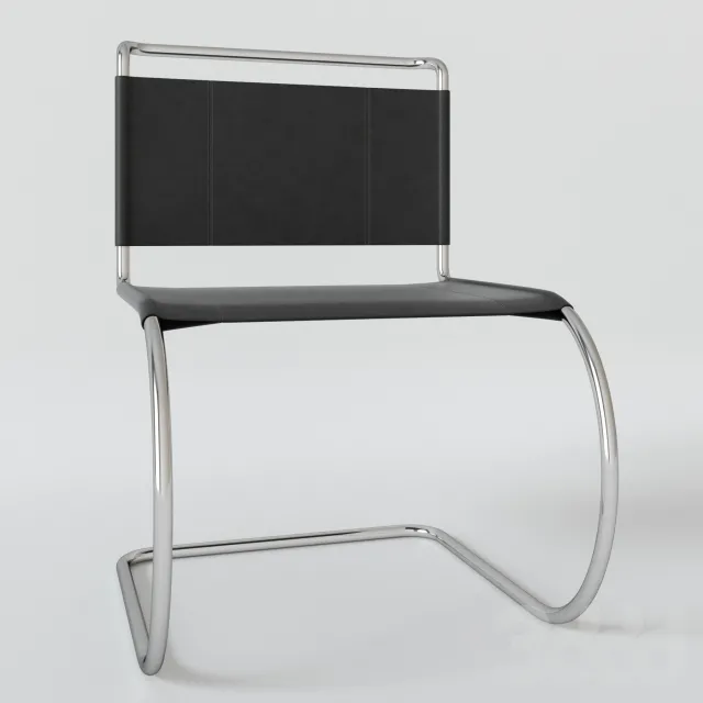 Chrome dining chair – 210511