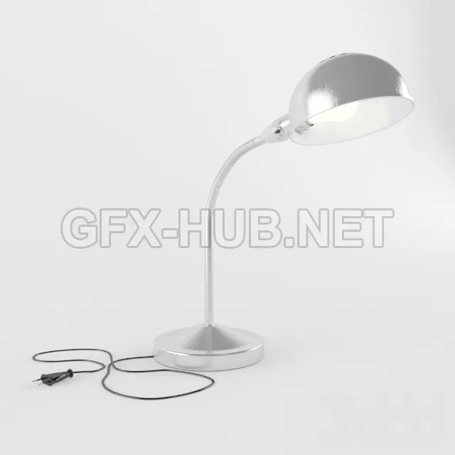 Chrome Table Lamp – 210513