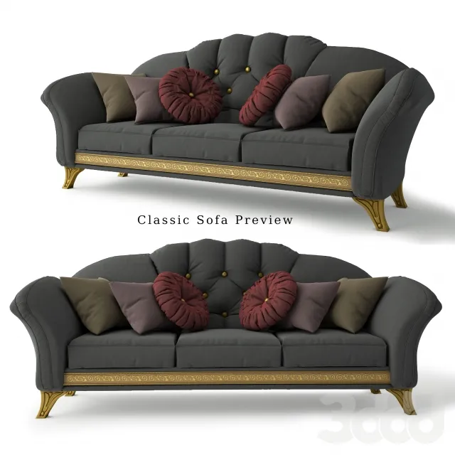 Classic Sofa 2 – 210739