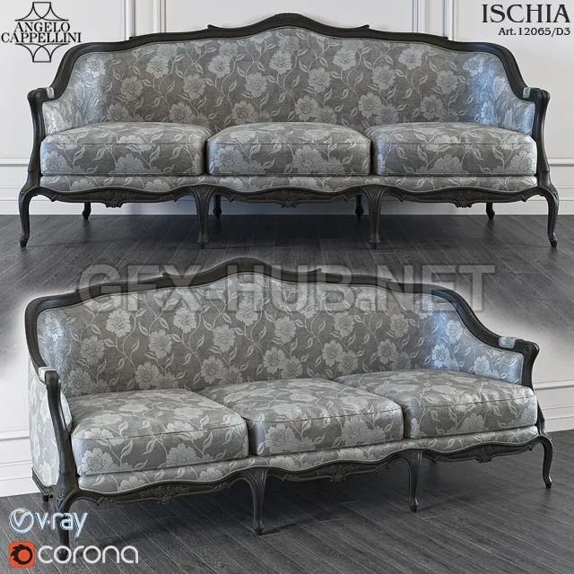 Classic Sofa ISCHIA by Angelo Cappellini – 210743