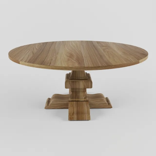 Classic wood table – 210771