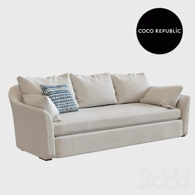 COCO REPUBLIC – DUTCH SPLAYED ARM SOFA – 210947