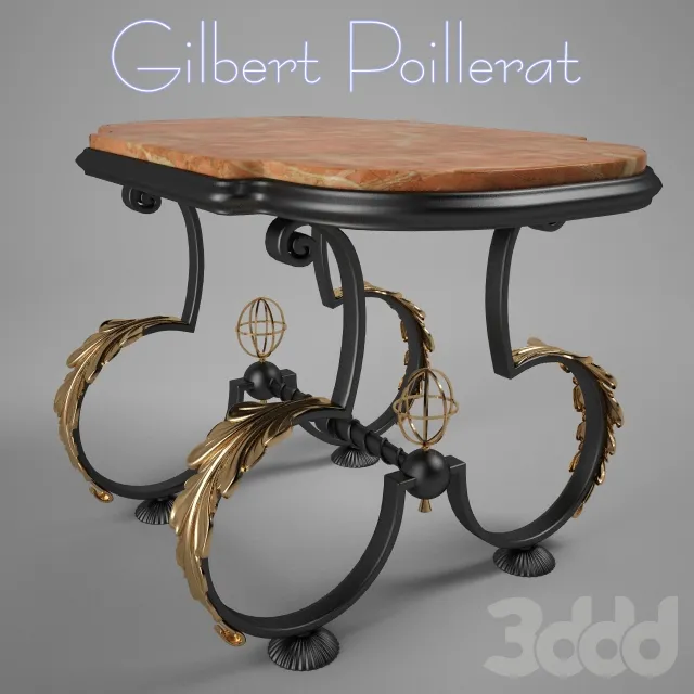 Coffe table by Gilbert Poillerat – 210977
