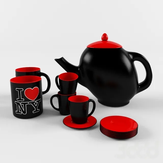Coffee Set I Love New York – 211005