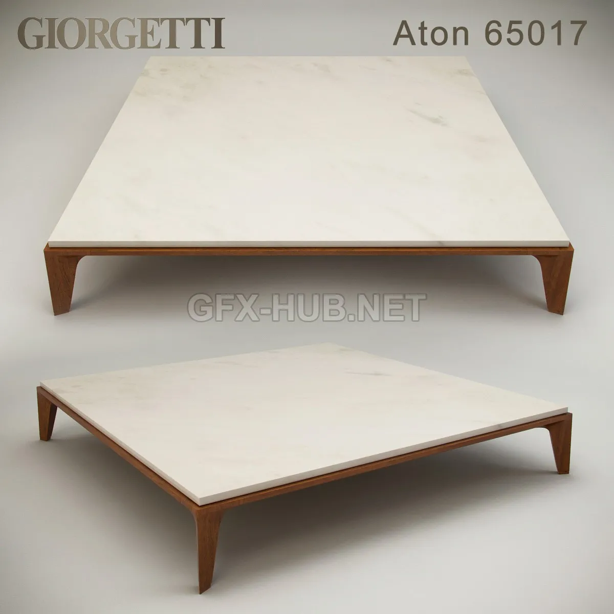 Coffee table Giorgetti Aton 65017 – 211037