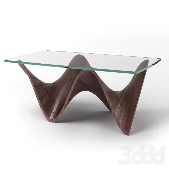 Coffee table Wave Series by Merganzer Furniture d1 – 211053