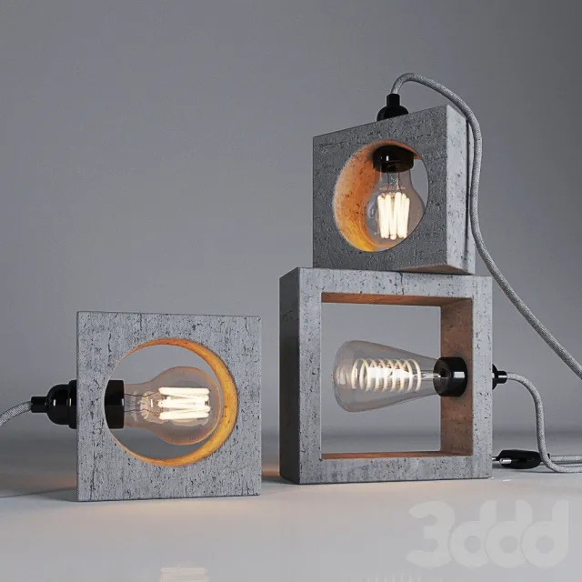 Concrete lamp Nomad – 211219
