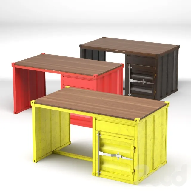 container desk 3 color – 211279