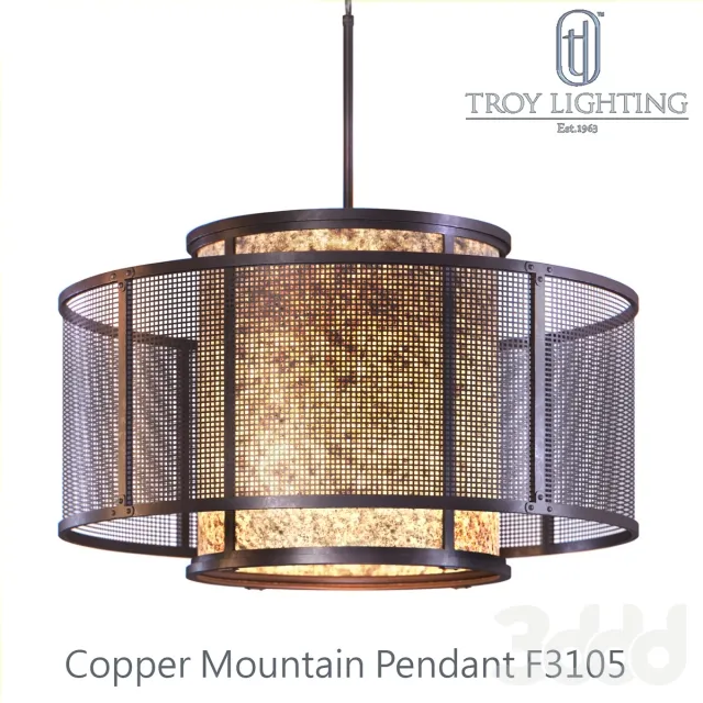 Copper Mountain F3105 Pendant (By Troy Lighting) – 211347