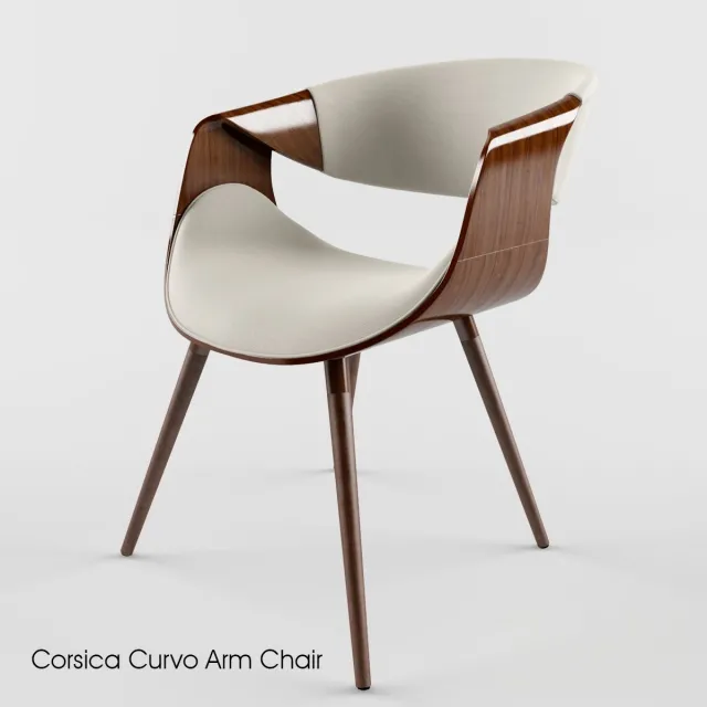 Corsica Curvo Arm Chair – 211395