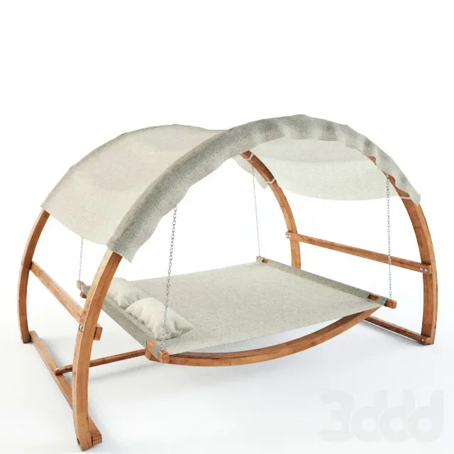 Covered Canopy Swing Bed – 211463
