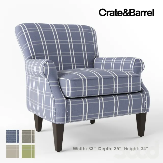 Crate and Barrel Elyse chair – 211479