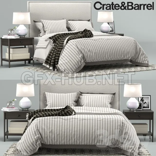 CrateBarrel Cole Bedroom Collection – 211485
