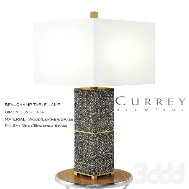 Currey  Company Beauchamp Table Lamp – 211643