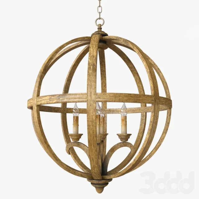 Currey and Company – Axel Orb Chandelier Lighting – 211653
