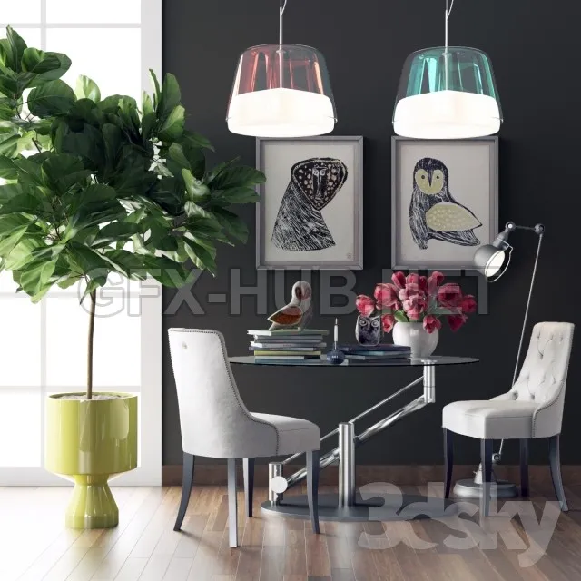 Decorative Setdining group – 212291