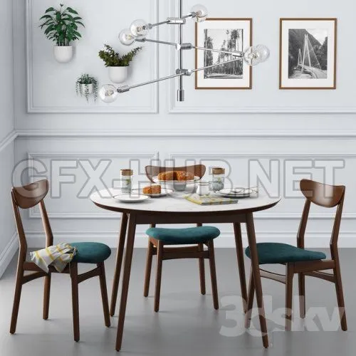 Dining furniture set by West Elm – 212607