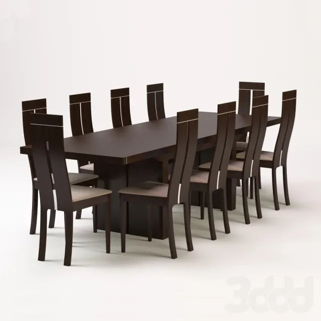 Dining Table with Chairs – 212639