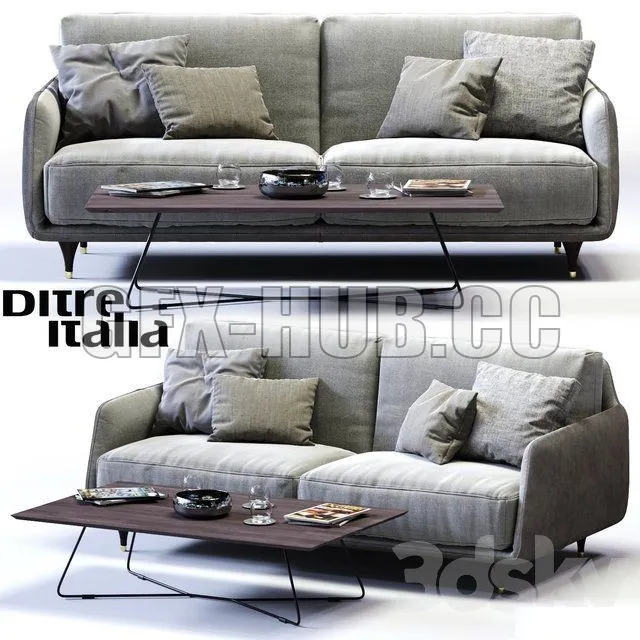 Ditre Italia Elliot 2-er maxi sofa – 212737