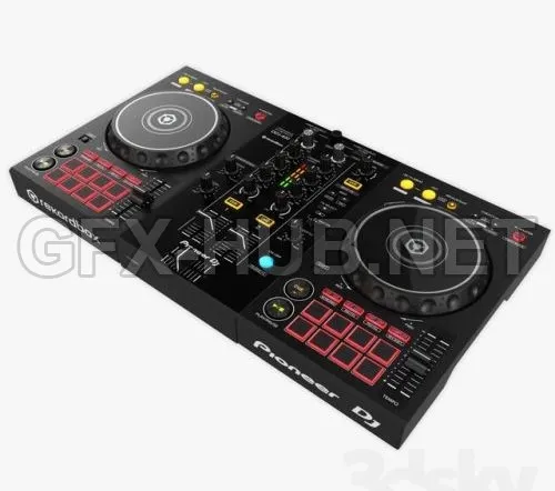DJ Controller DDJ-400 (max 20112014fbxobj) 3d model – 212825