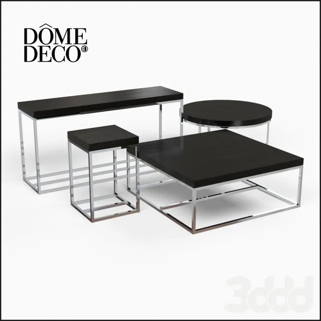 Dôme Deco.Bronco Coffe Table Set. – 212875