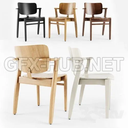 Domus Chair-Artek 3D MODEL – 212887