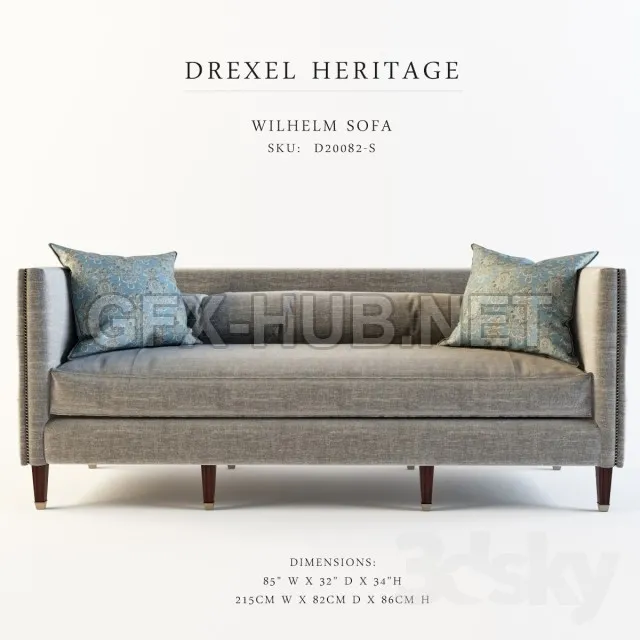 Drexel Heritage Wilhelm Sofa – 213109