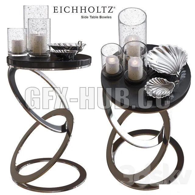 Eichholtz Side Table Bowles with accesories – 213505