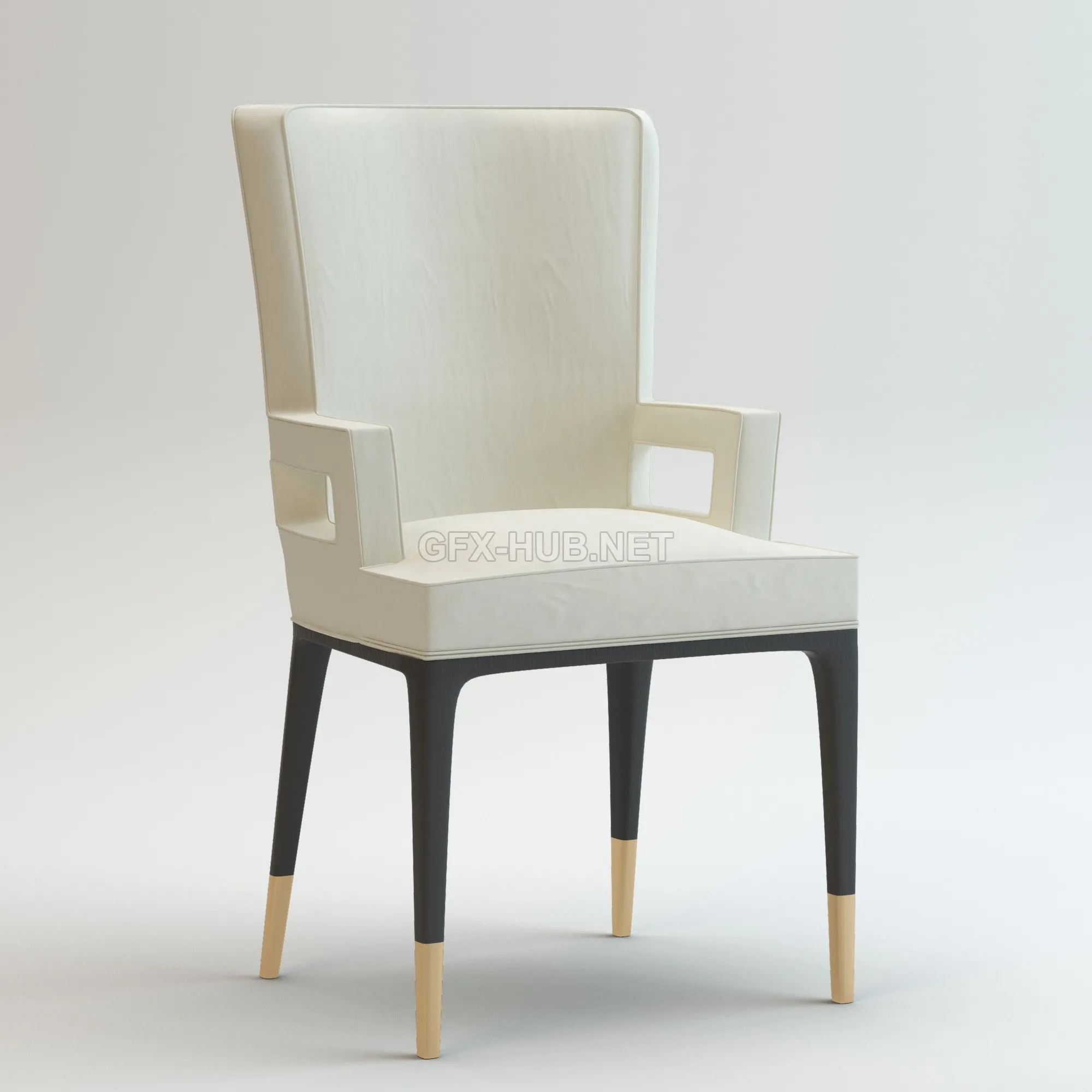 Elegant Mid-Century armchairs (maxfbx) – 213585