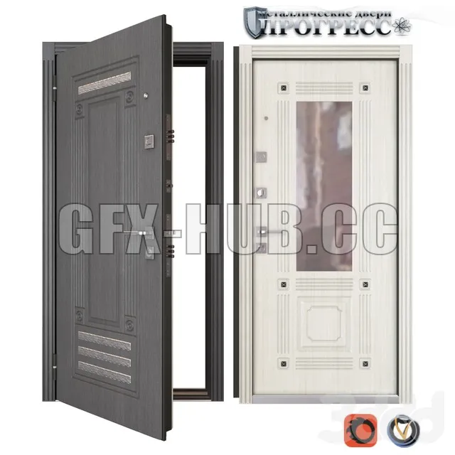 Entrance metal door Progress (Valencia) – 213757