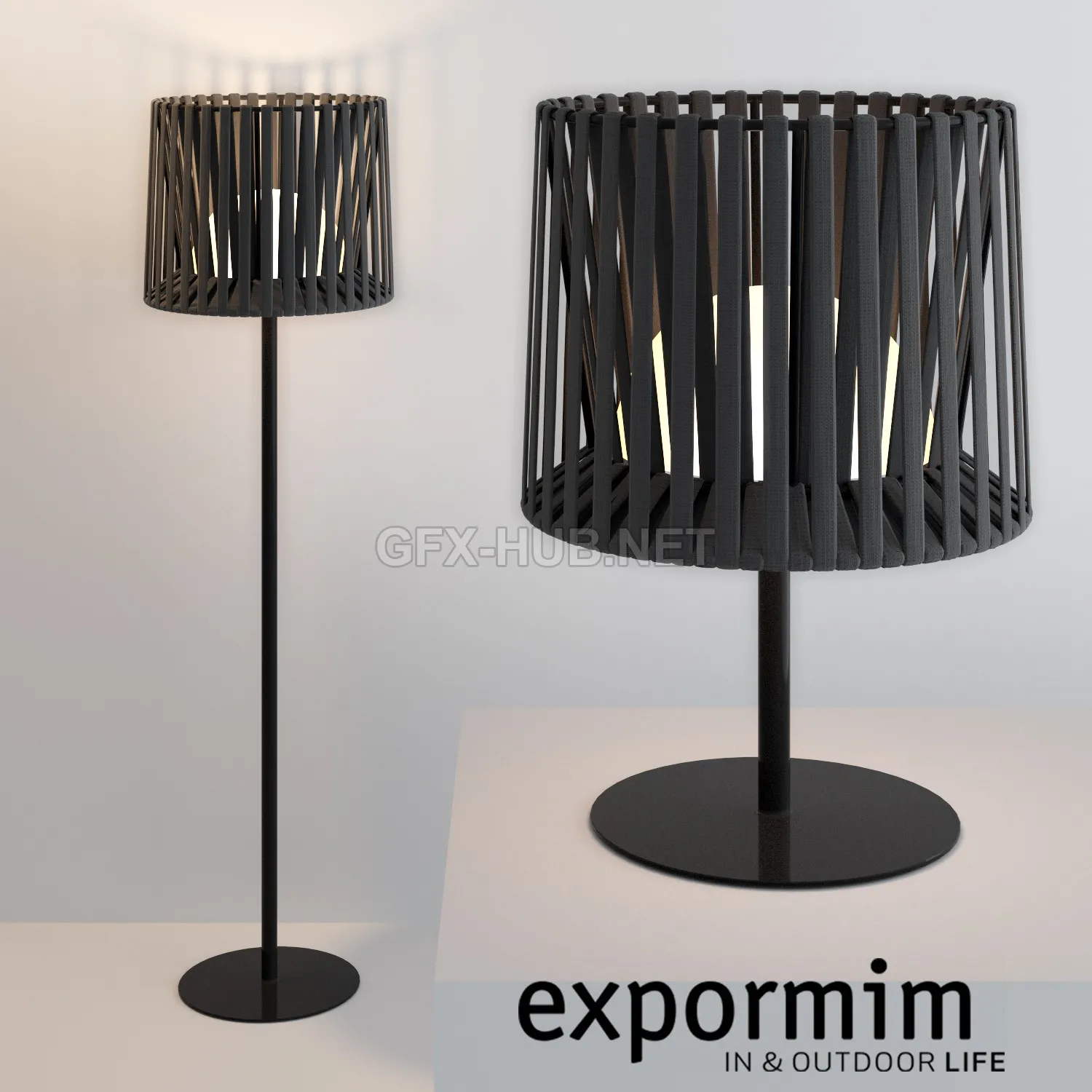 Expormim Oh lamp set (vrayCorona) – 213971