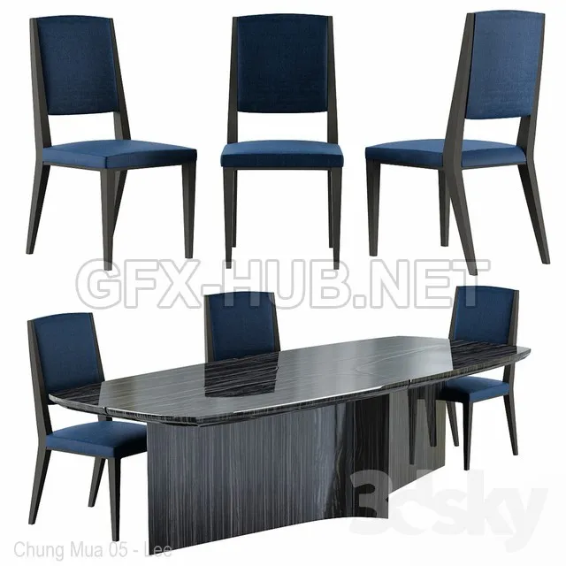 Fendi Casa Dining Table and chairs – 214199