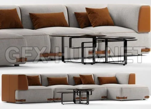 Fendi Soho modern sofa – 214217