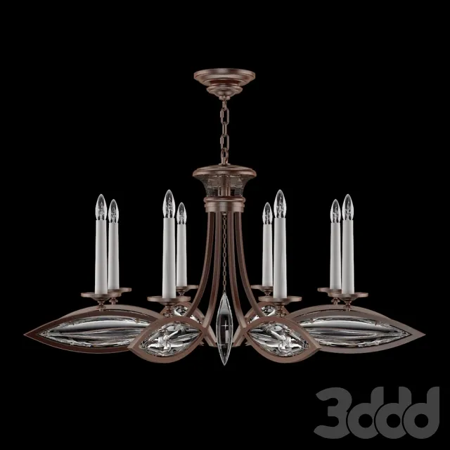 Fine Art Lamps843940-31 (bronze finishsmooth crystals) – 214371