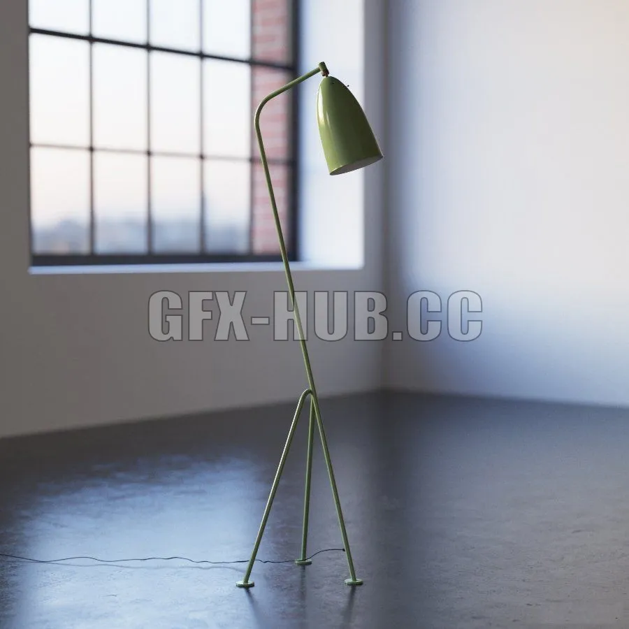 FK 87 Grasshopper floor lamp 04 – 214509