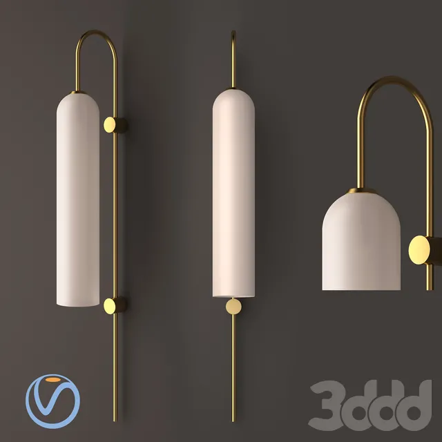 Float Minimalist Light_Frosted White – 214609