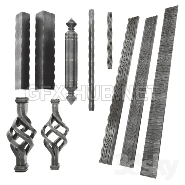 Forged Items 3D Model – 214823