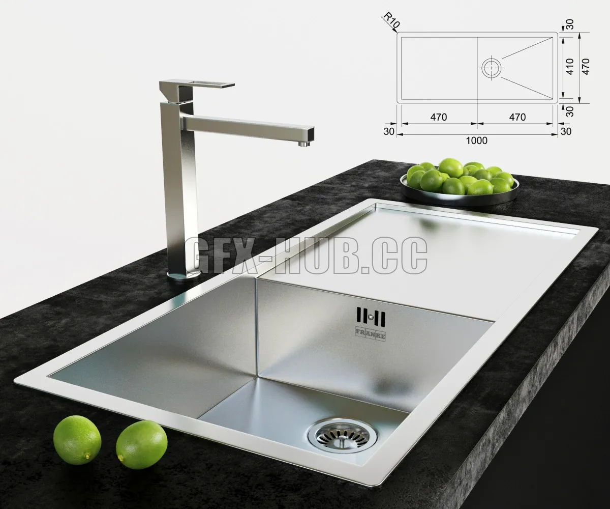 Franke sink and faucet2 – 214969