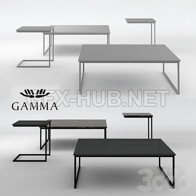GAMMA COLLECTION COFFEE TABLES T62 – T63 – 215179