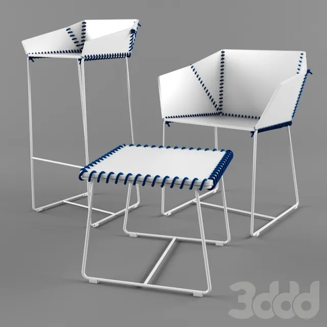 Gandiablasco – Textile Chair  Stool – 215183
