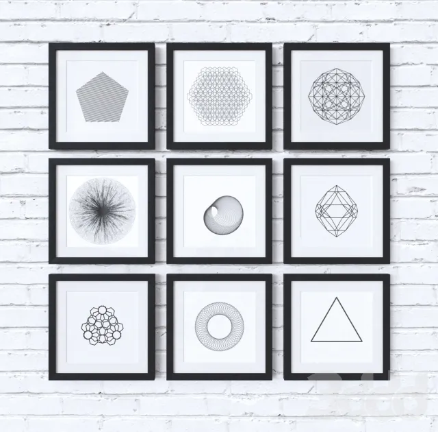 Geometry posters – 215287