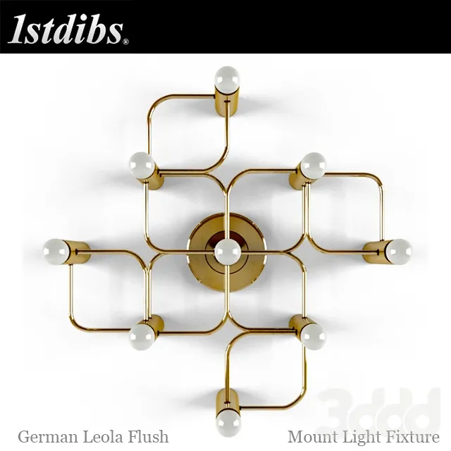 German Leola Flush Mount Light Fixture – 215311